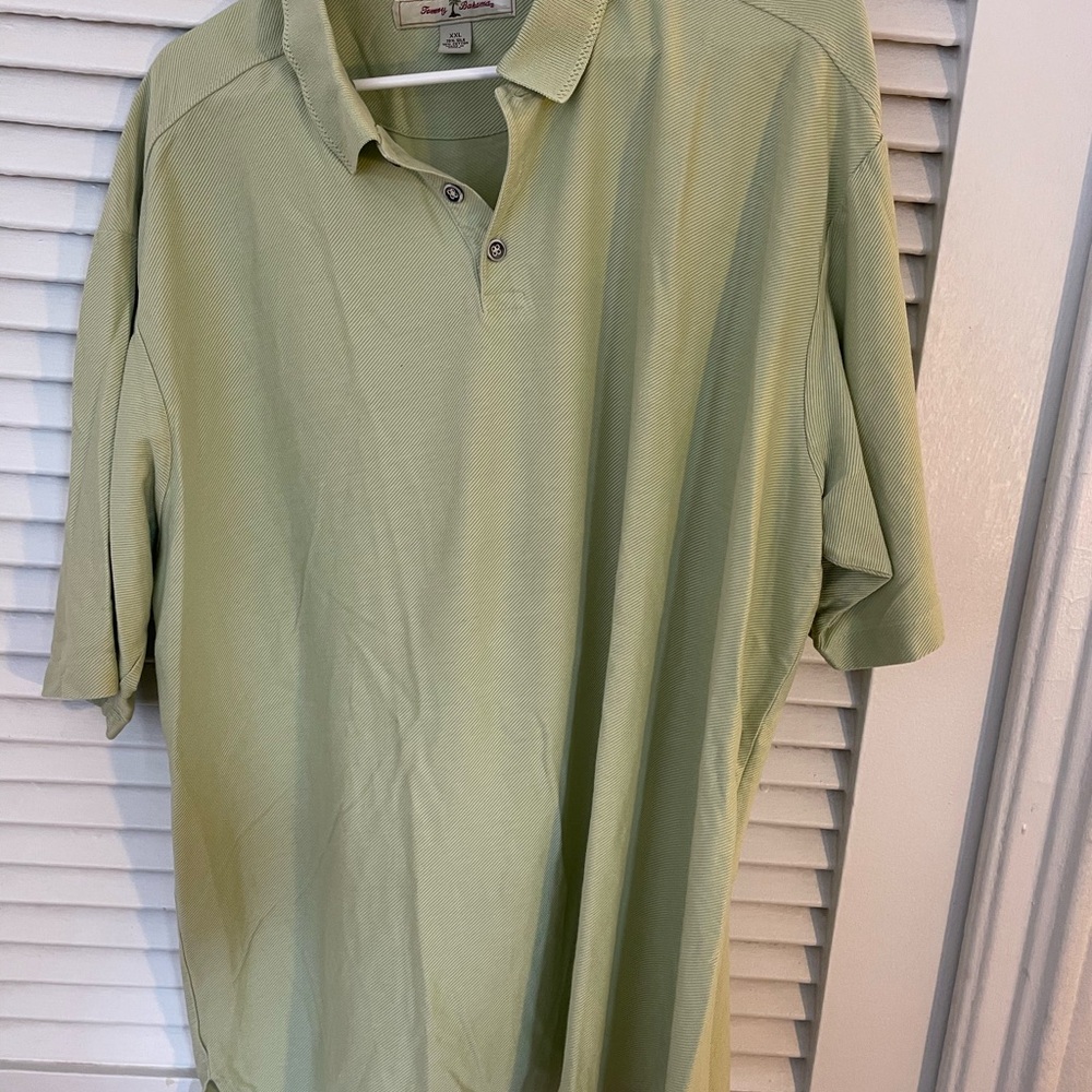 Tommy Bahama Light Green Polo Shirt